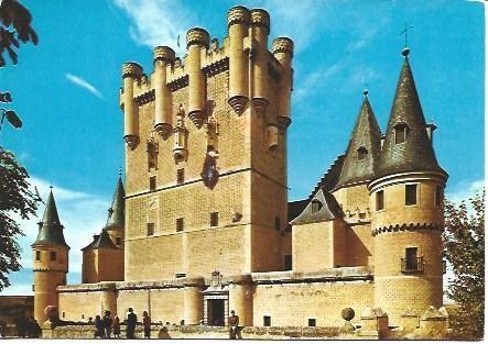 POSTAL L04247: El Alcazar de Segovia
