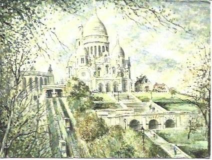 POSTAL L04243: Paris. Le Sacre Coeur