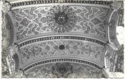 POSTAL L04010: Boveda de la sacristia de la Cartuja de Granada