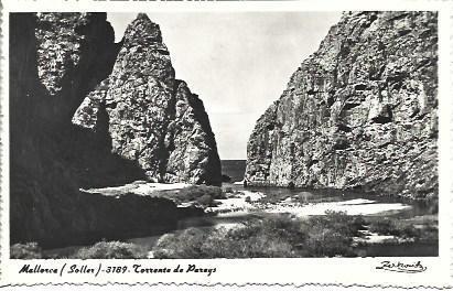 POSTAL L04004: Torrente de Pareys en Mallorca