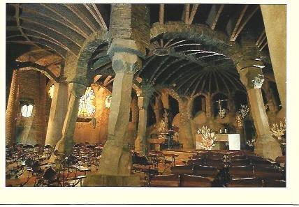 POSTAL L03933: Cripta de la Colonia Guell