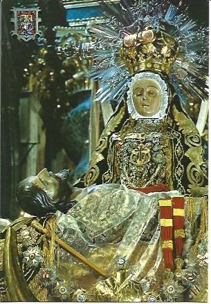 POSTAL L04020: Virgen de las Angustias de Granada