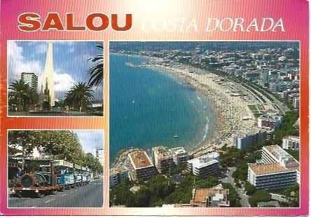 POSTAL L03928: Salou en la Costa Dorada