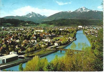 POSTAL L03901: Los Alpes en Innsbruck, Austria