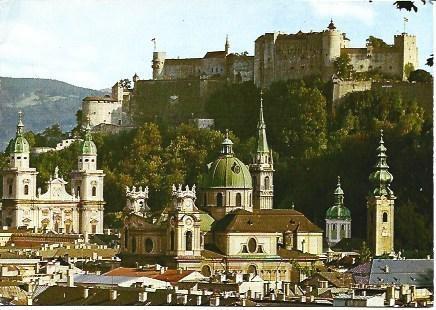 POSTAL L03899: Salzburgo, castillo
