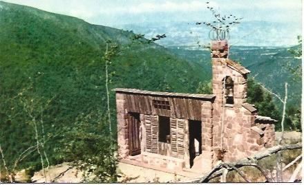 POSTAL L03922: Ermita de Maria Mitjancera en el Montseny