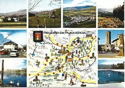 POSTAL L03908: Vsitas de Puigcerda
