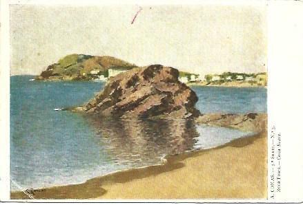 POSTAL L04042: Roca Fosca, por A. Comas