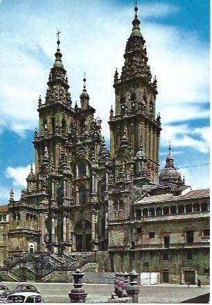 POSTAL L04099: Fachada del Obrador de la Catedral de Santiago de Compostela