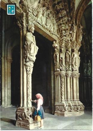 POSTAL L04097: Portico de la Gloria en Santiago de Compostela