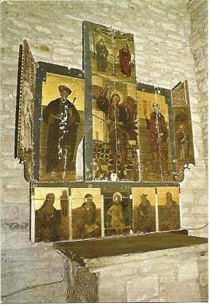 POSTAL L04095: Retablo gotico en Roda de Isabena