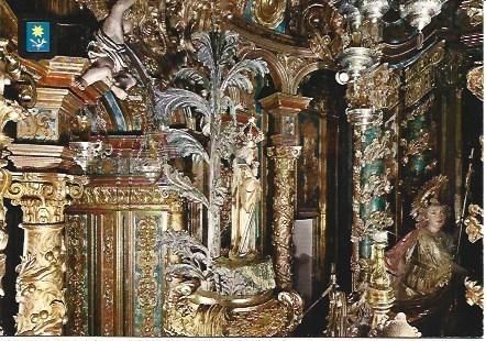 POSTAL L04091: Altar de la iglesia de Santa Maria del Miracle
