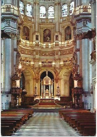 POSTAL L04096: Capilla Mayor de la catedral de Granada