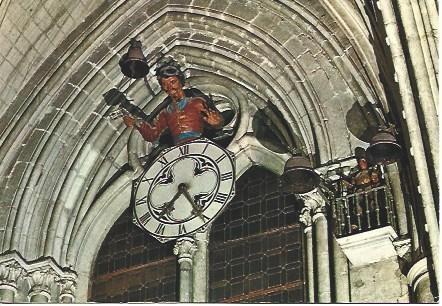 POSTAL L04116: El Papa Moscas de la catedral de Burgos