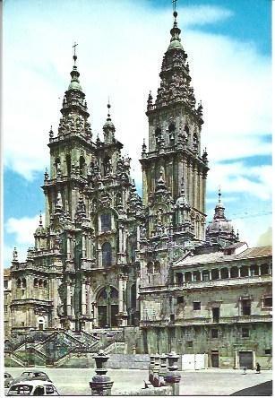 POSTAL L04111: Fachada de la Catedral de Santiago de Compostela