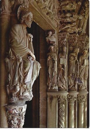 POSTAL L04087: Portico de la Gloria en Santiago de Compostela