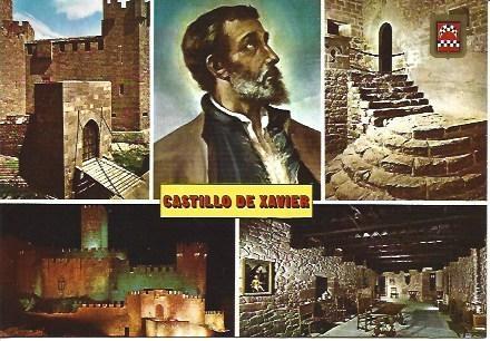 POSTAL L04085: Castillo de Xavier, Navarra