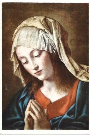 POSTAL L04058: La Virgen de Sassoferrato