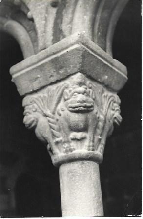 POSTAL L04055: Capitel romanico de la Catedral de la Seu d'Urgell