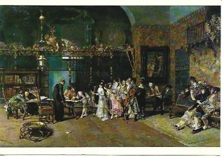 POSTAL L04041: La Vicaria, por Maria Fortuny