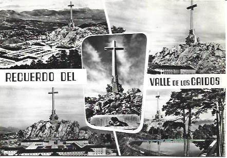 POSTAL L04072: Recuerdo del Valle de los Caidos