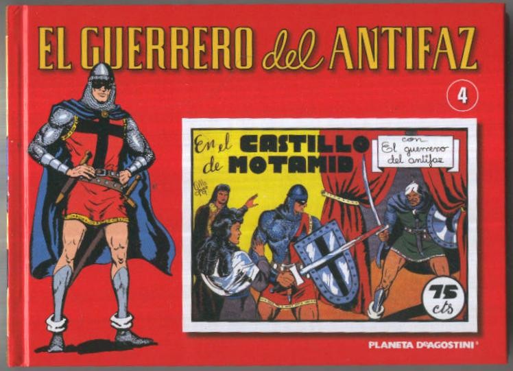 Planeta: El Guerrero del Antifaz tomo numero 04