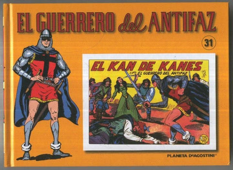 El Guerrero del Antifaz tomo numero 31