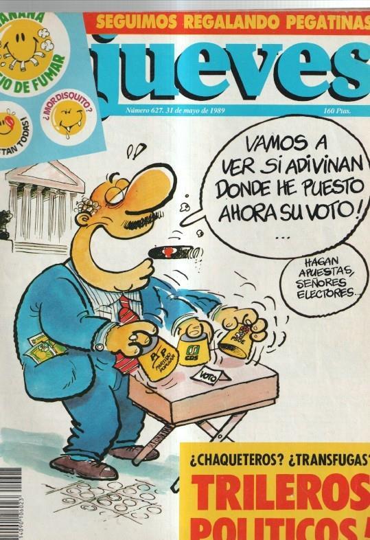 El Jueves revista semanal numero 0627: pagina central de Martin Morales