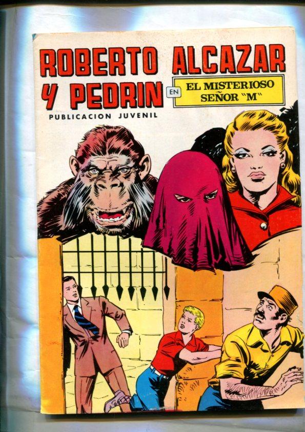 Roberto Alcazar y Pedrin color, numero 122: El misterioso Señor M