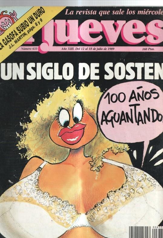 El Jueves revista semanal numero 0633: pagina central de Martin Morales