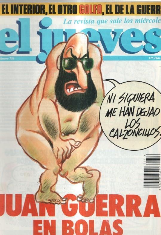 El Jueves revista semanal numero 0716: poster de Aznar y su soldadito
