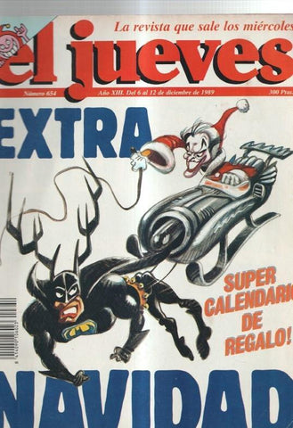 El Jueves revista semanal numero 0654: NO conserva el calendario de regalo