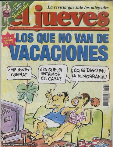 El Jueves revista semanal numero 1472: poster de Marichalar