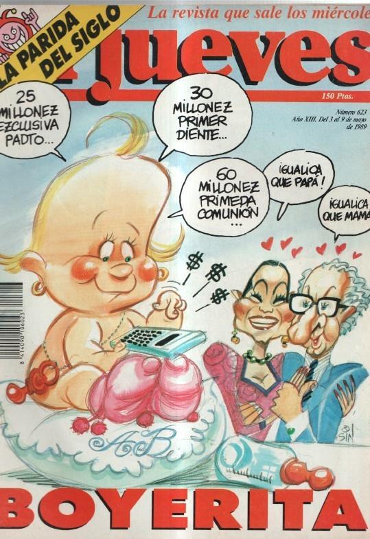 El Jueves revista semanal numero 0623: pagina central de Martin Morales