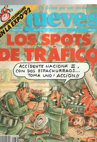 El Jueves revista semanal numero 0788: Los spots de Trafico