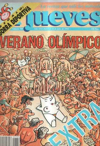 El Jueves revista semanal numero 0789: falta pagina central 41 al 48