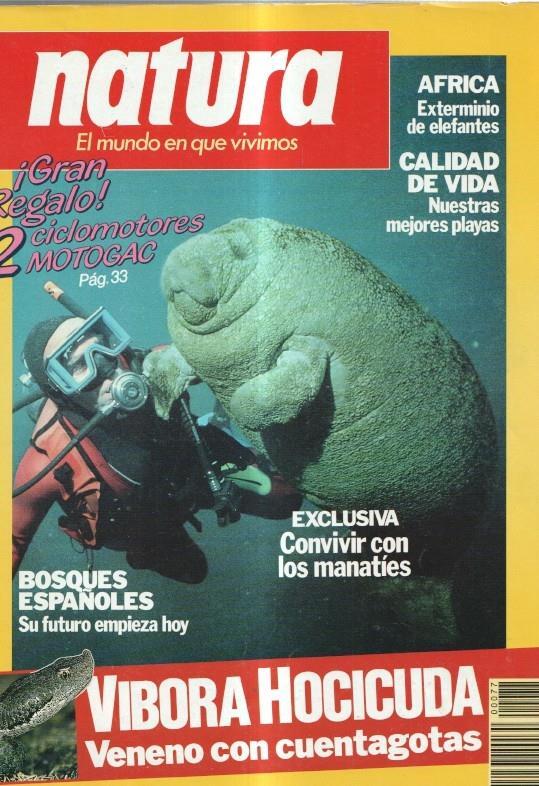 Natura numero 077: Exterminio de elefantes-Convivir con los manaties