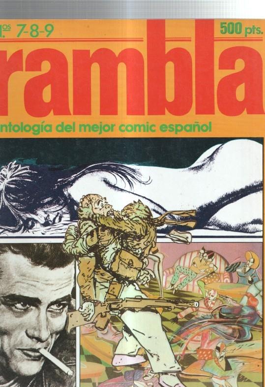 Antologia Rambla retapado con los numeros 7.8.9
