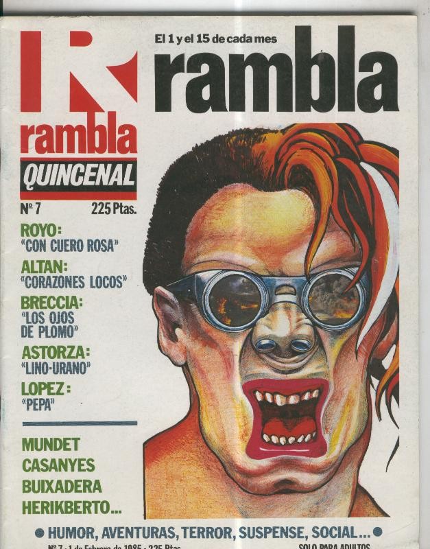 Coleccion Rambla Quincenal numero 7: Corazones locos-Con cuero rosa-Pepa