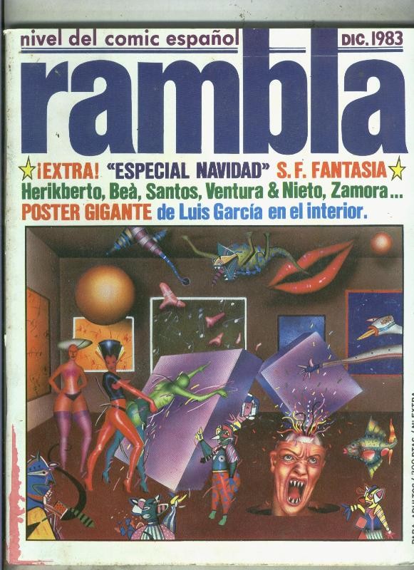Coleccion Rambla especial navidad diciembre 1983: Una historia de amor por Lolo