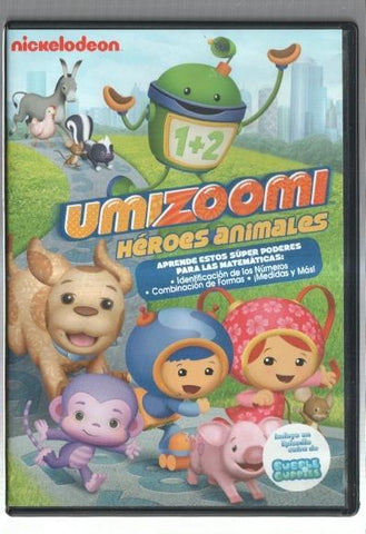 DVD: Umizoomi: heroes animales