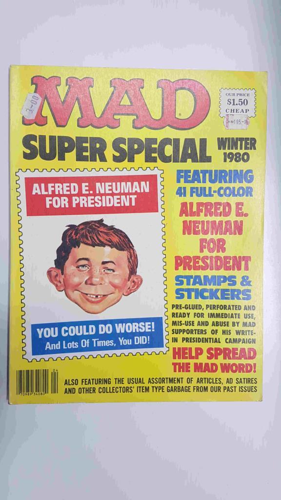 Revista: MAD Winter 1980 Super Special  num 33