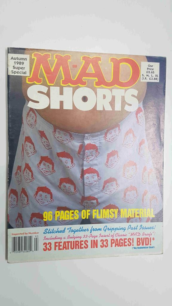 Revista: MAD Autumn '89 Super Special num 68. MAD Shorts