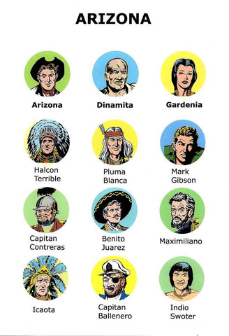 Poster DIN 4 numero 0720: Arizona de Armando