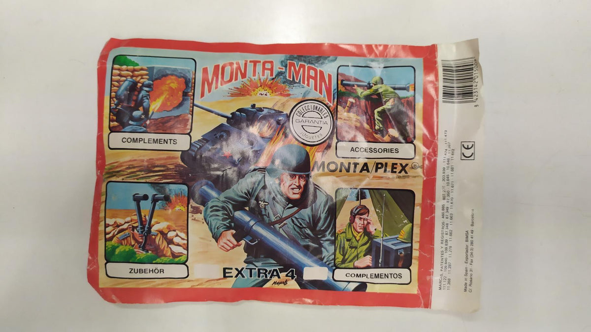 Monta-man Extra 4 (Figura troquelada)