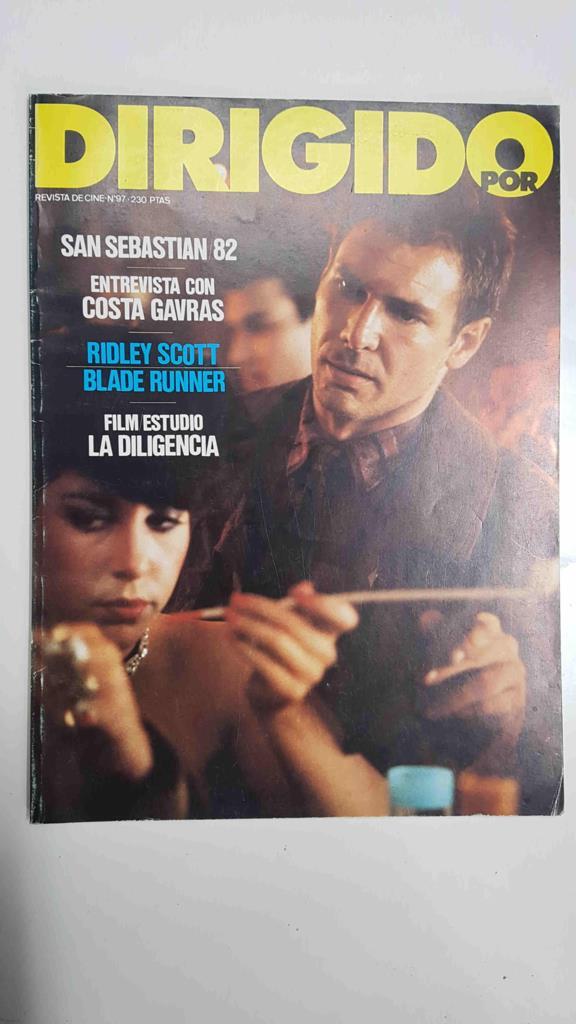 Revista Cine: Dirigida por num 97, octubre 1982. Portada: Blade Runner