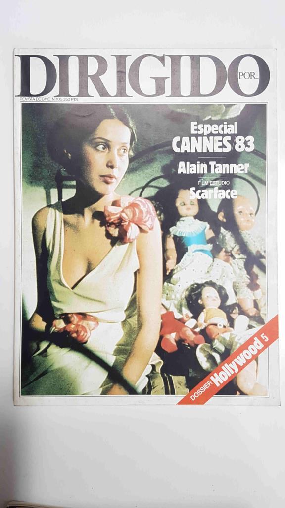 Revista Cine: Dirigida por num 105, junio 1983. Portada: Les Trois Couronnes du Matelot de Raul Ruiz