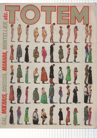 Totem revista numero 40: Ladrones de jardines (Linus y Lesuer)