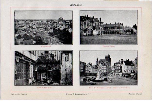LAMINA V13396: Vistas de Abbeville