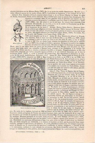 LAMINA V13393: Sepulcro de Abbas I el Grande